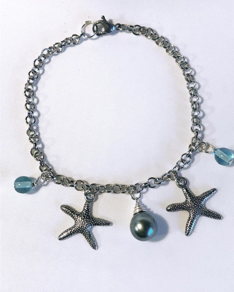 Bracelet avec perle de Tahiti