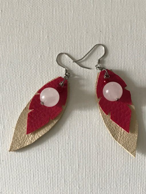 Bouces d'oreilles" "Feuilles"