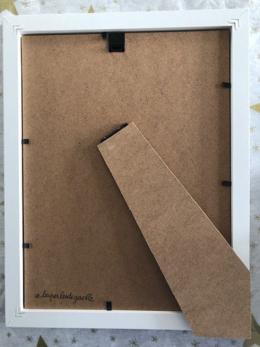 Tableau galets "Sister"