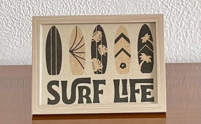 Tableau "Surf life"