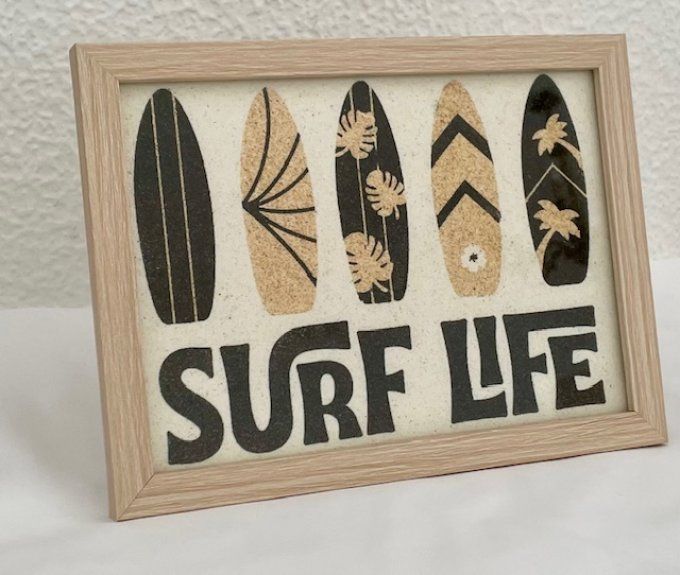 Tableau "Surf life"