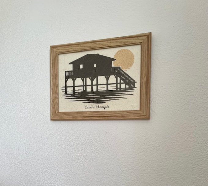 Tableau "Cabane Tchanquée"