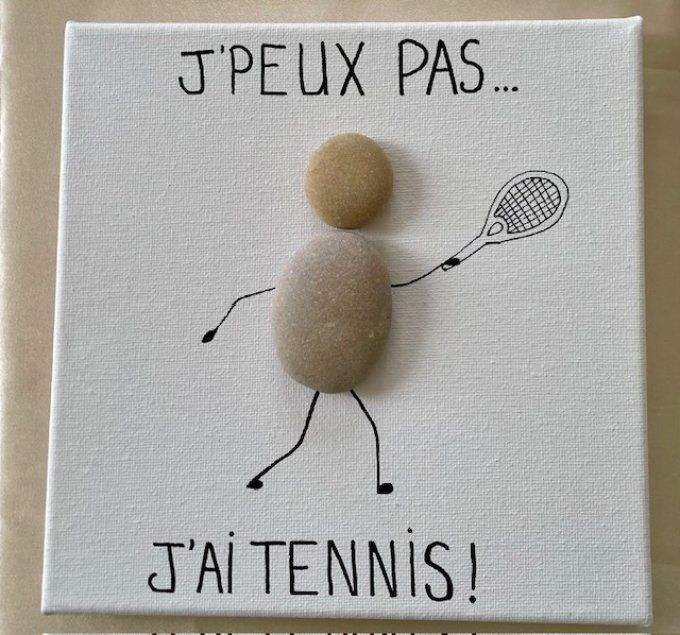 cadre galets 'j'peux pas..."