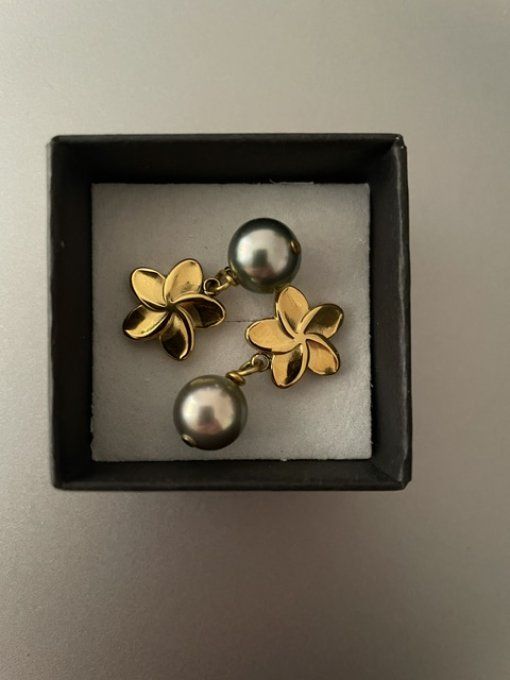 Boucles d'oreilles "Tiaré"