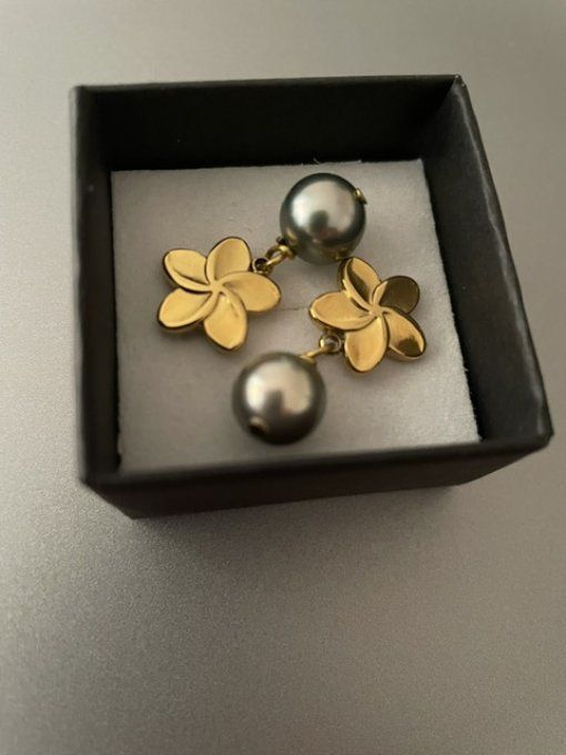 Boucles d'oreilles "Tiaré"