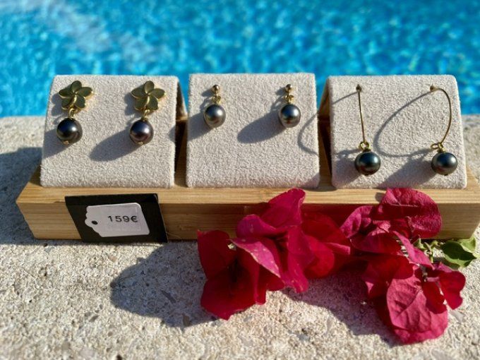 Collection Boucles d'oreilles "Dorées" 