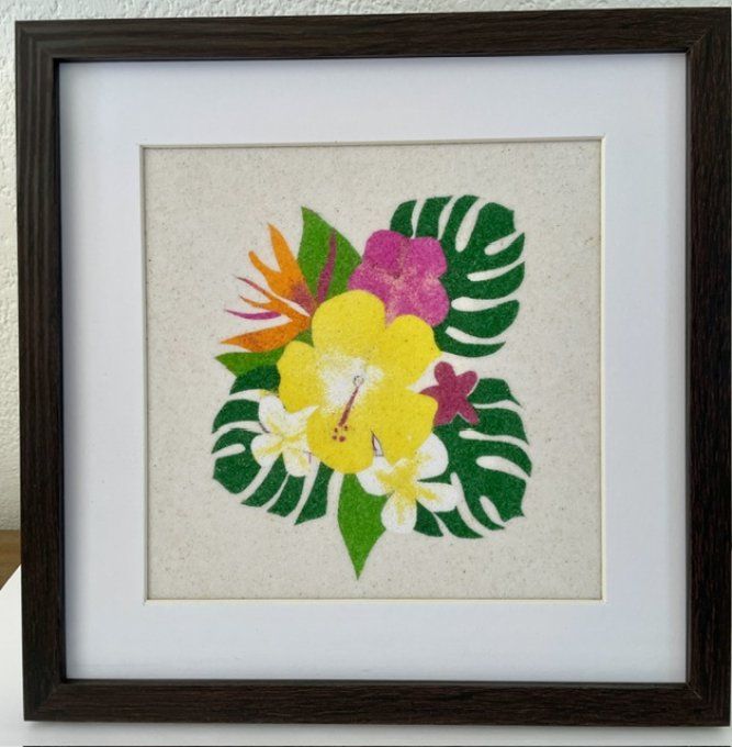 Collection "fleurs tropicales"