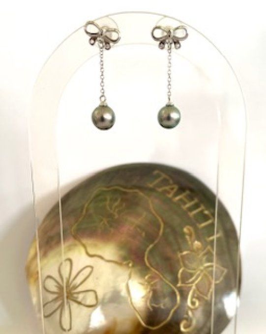 Boucles d'oreilles "Noeuds"