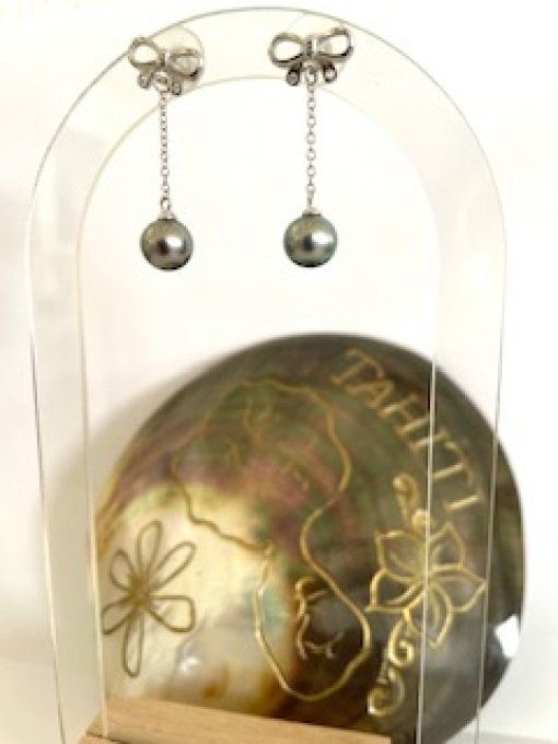 Boucles d'oreilles "Noeuds"