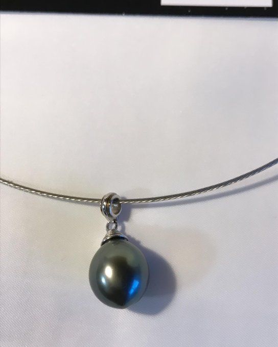 Bélière et Perle de Tahiti