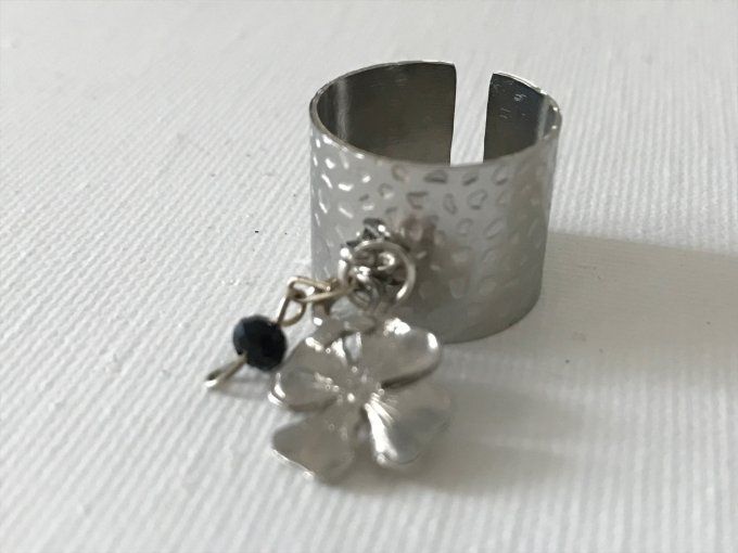 bague réglable breloques