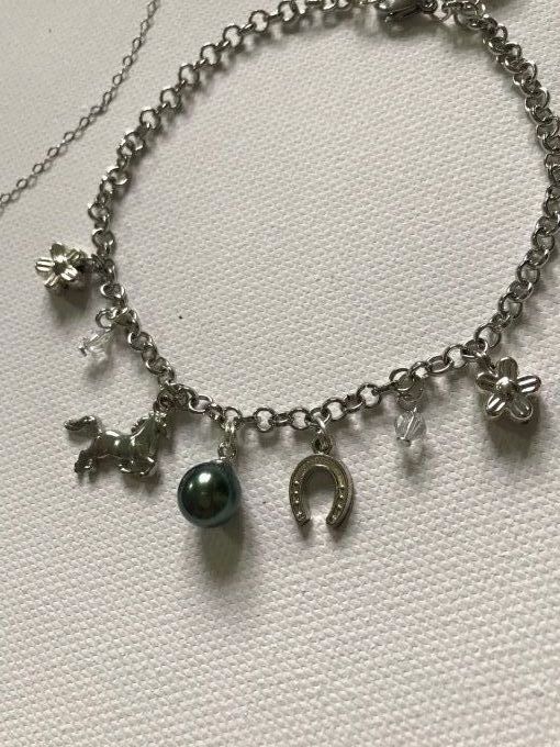 Bracelet breloques "Cheval"